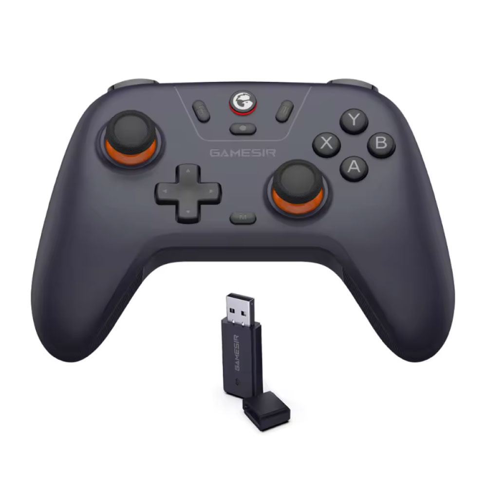 GameSir Mando inalámbrico Nova Lite para PC/Switch/iOS/Android con vibración, color negro