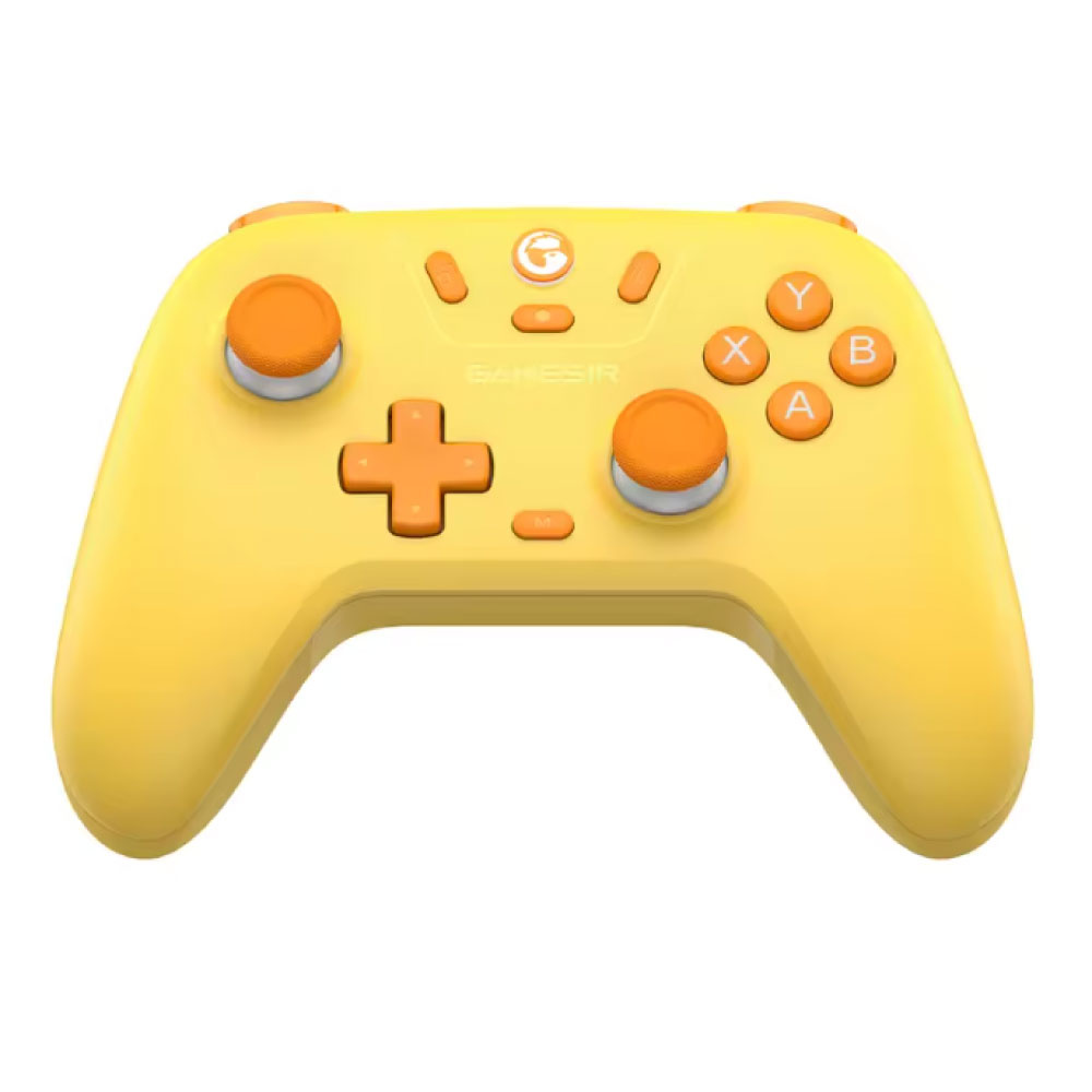 GameSir Mando inalámbrico Nova Lite para PC/Switch/iOS/Android con vibración, color amarillo