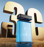 Essager Batterie externe 65 W PD à charge rapide - 20 000 mAh - 2 ports de charge - Chargeur de batterie externe - Noir