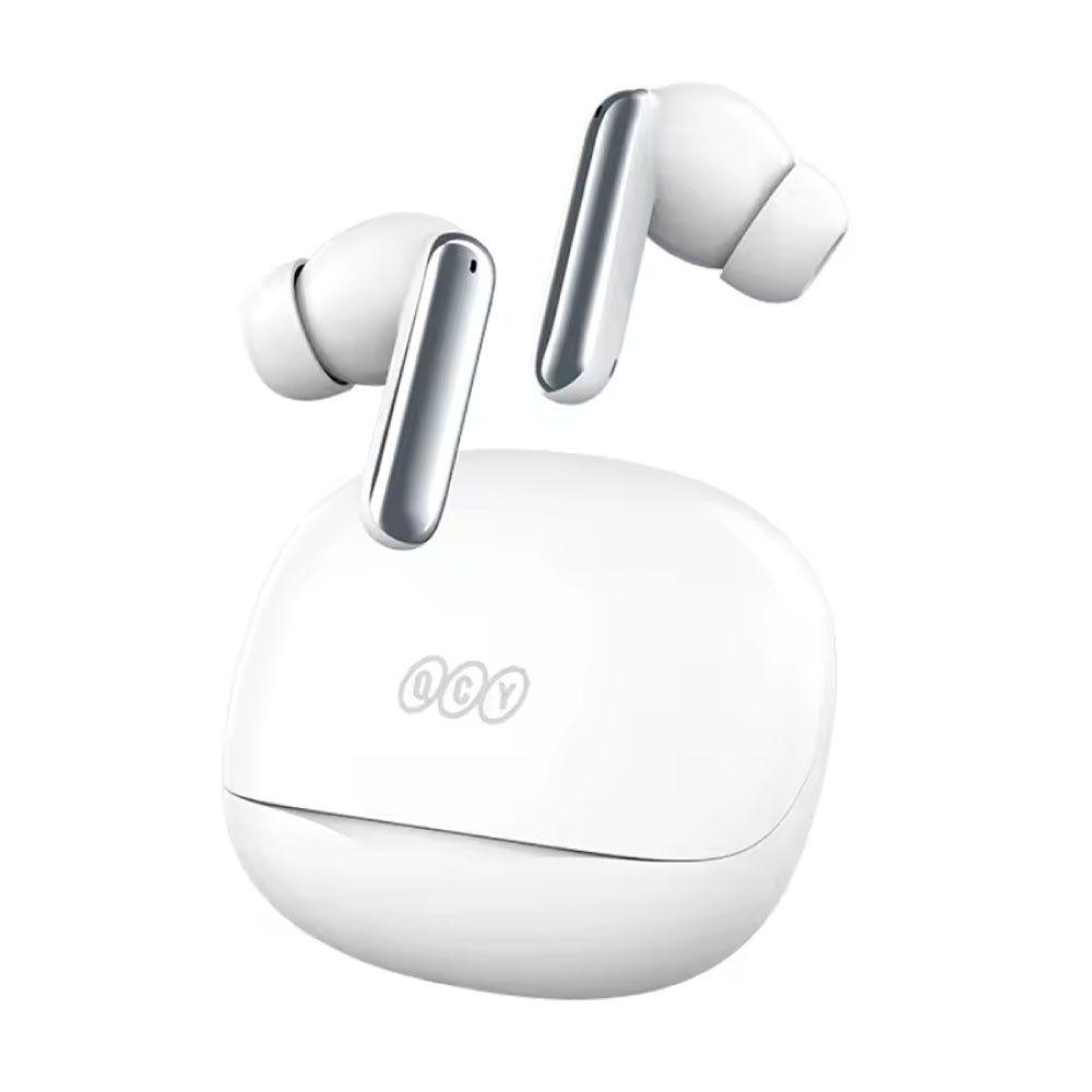 QCY Écouteurs sans fil Melobuds N50 - Bluetooth 5.4 - Écouteurs HiFi TWS - Blanc