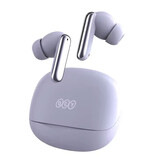 QCY Auriculares inalámbricos Melobuds N50 - Bluetooth 5.4 - Auriculares HiFi TWS - Morados