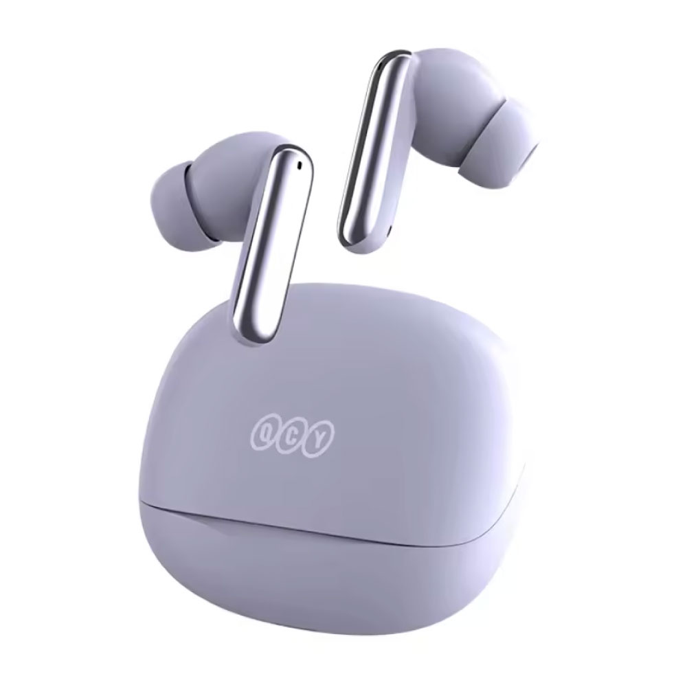 Słuchawki bezprzewodowe Melobuds N50 – Bluetooth 5.4 – HiFi Earbuds TWS – fioletowe