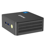 GMKtec NucBox G3 Mini komputer stacjonarny - 16 GB RAM / 512 GB ROM - Intel Alder Lake N100 - dysk SSD M.2 / WiFi 6 / BT5.2 - Windows 11 Pro - szary