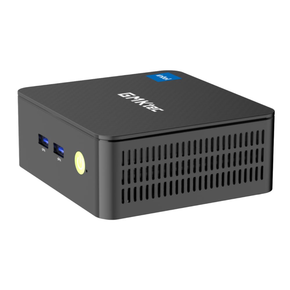 GMKtec G3 Mini Desktop PC - 16GB RAM / 512GB ROM - Intel Alder Lake N100 - M.2 SSD / WiFi 6 / BT5.2 - Windows 11 Pro - Gray
