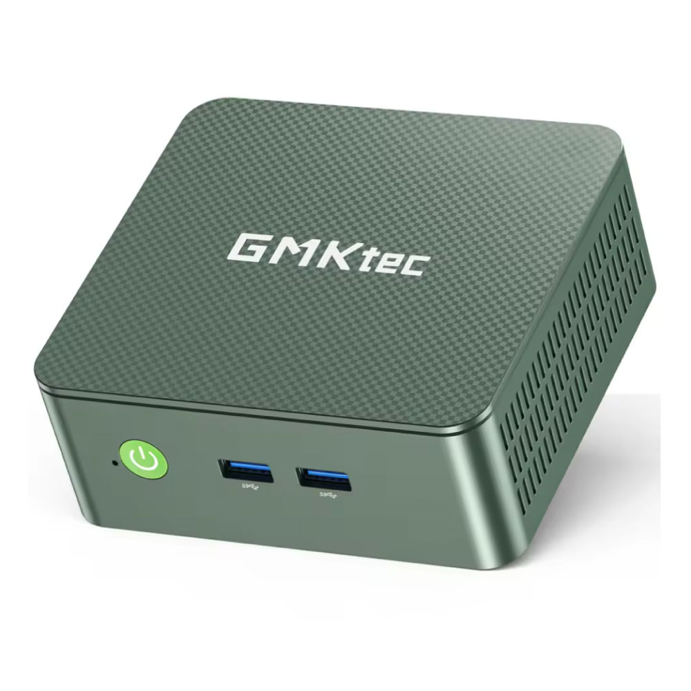 GMKtec NucBox G3 Mini Desktop PC - 16GB RAM / 512GB ROM - Intel Alder Lake N100 - M.2 SSD / WiFi 6 / BT5.2 - Windows 11 Pro - Green