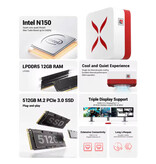 Firebat G3 Mini komputer stacjonarny – 16 GB pamięci RAM / 512 GB pamięci ROM – Intel Alder Lake N100 – dysk SSD M.2 / WiFi 6 / BT5.2 – Windows 11 Pro – szary - Copy