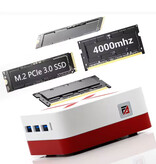 Firebat G3 Mini komputer stacjonarny – 16 GB pamięci RAM / 512 GB pamięci ROM – Intel Alder Lake N100 – dysk SSD M.2 / WiFi 6 / BT5.2 – Windows 11 Pro – szary - Copy