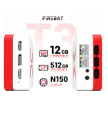 Firebat T3 Mini Desktop PC - 12GB RAM / 512GB ROM - Intel Alder Lake N150 - M.2 SSD / WiFi 5 / BT4.2 - Windows 11 Pro - Wit