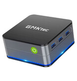 GMKtec NucBox G2 Mini Desktop PC - 12GB RAM / 512GB ROM - Intel Alder Lake N100 - M.2 SSD / WiFi 6 / BT5.2 - Windows 11 Pro - Gray