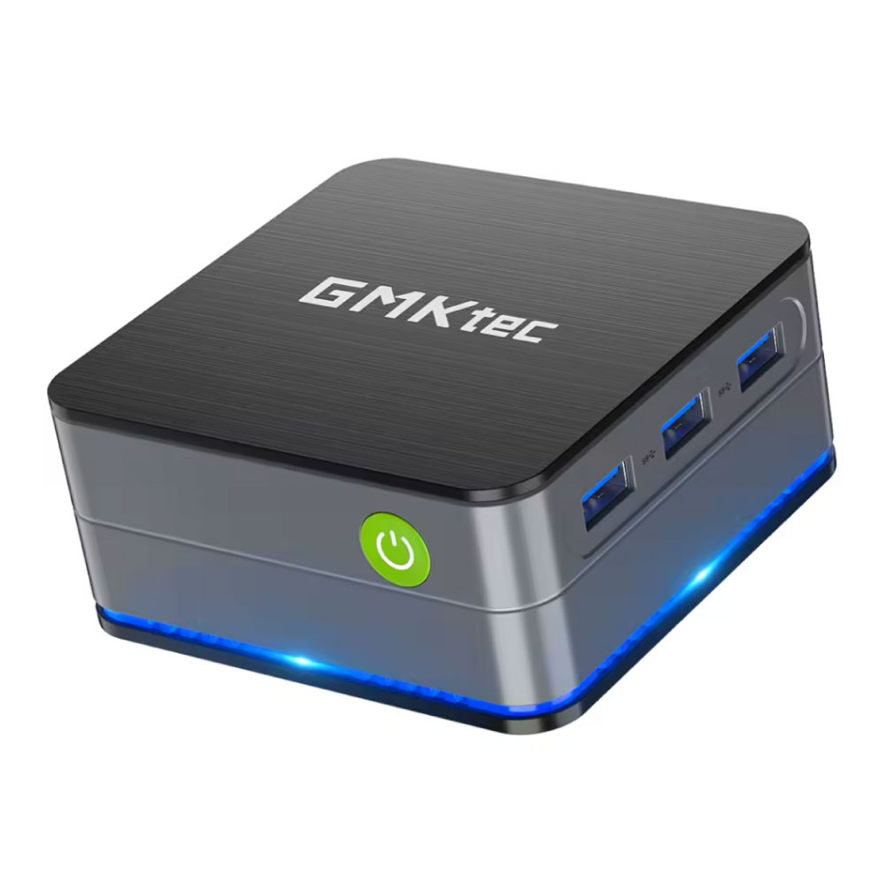 NucBox G2 Mini Desktop PC - 12GB RAM / 512GB ROM - Intel Alder Lake N100 - M.2 SSD / WiFi 6 / BT5.2 - Windows 11 Pro - Gray
