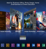 GMKtec Mini PC de escritorio NucBox G2 - 12 GB de RAM / 512 GB de ROM - Intel Alder Lake N100 - SSD M.2 / WiFi 6 / Bluetooth 5.2 - Windows 11 Pro - Gris