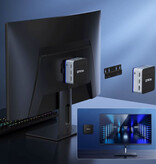 GMKtec NucBox G2 Mini-Desktop-PC – 12 GB RAM / 512 GB ROM – Intel Alder Lake N100 – M.2 SSD / WiFi 6 / Bluetooth 5.2 – Windows 11 Pro – Grau