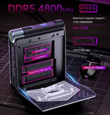 Acemagic S3A Mini Desktop PC - 32GB RAM / 1TB ROM -  AMD Ryzen 9 6900HX - M.2 SSD / WiFi 6 / BT5.2 - Windows 11 Pro - Grijs