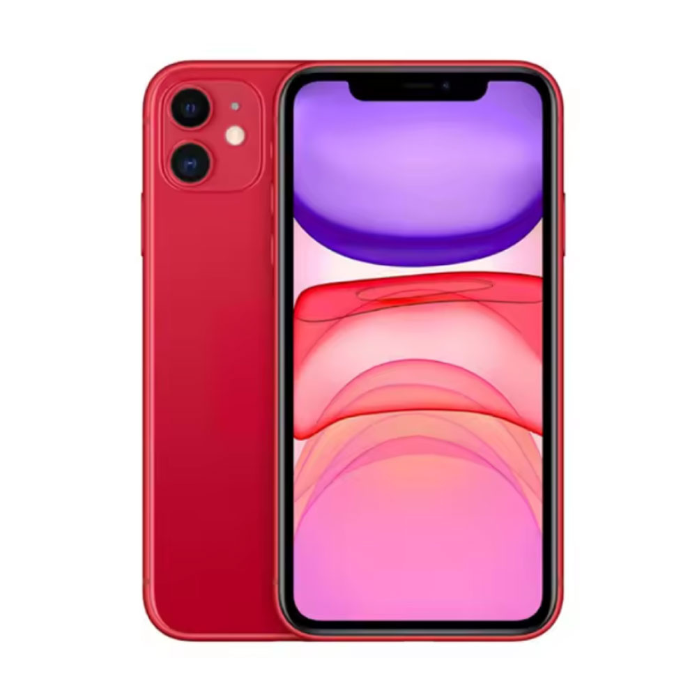 Stuff Certified® iPhone 11 - Hexa Core - 4 GB di RAM - 128 GB di spazio di archiviazione - Fotocamera da 12 MP - Batteria da 3110 mAh - Rosso - Condizioni perfette