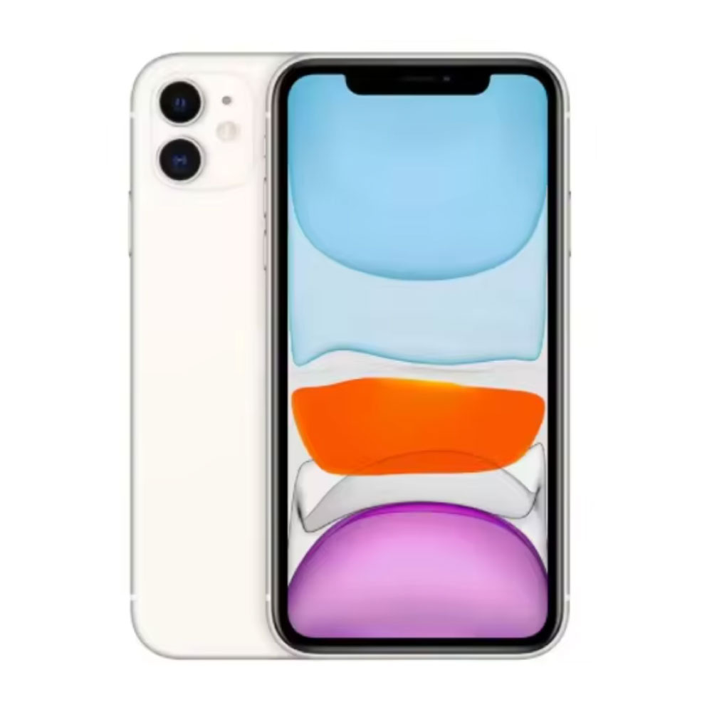 Stuff Certified® iPhone 11 reacondicionado - Hexa Core - 4 GB de RAM - 128 GB de almacenamiento - Cámara de 12 MP - Batería de 3110 mAh - Blanco