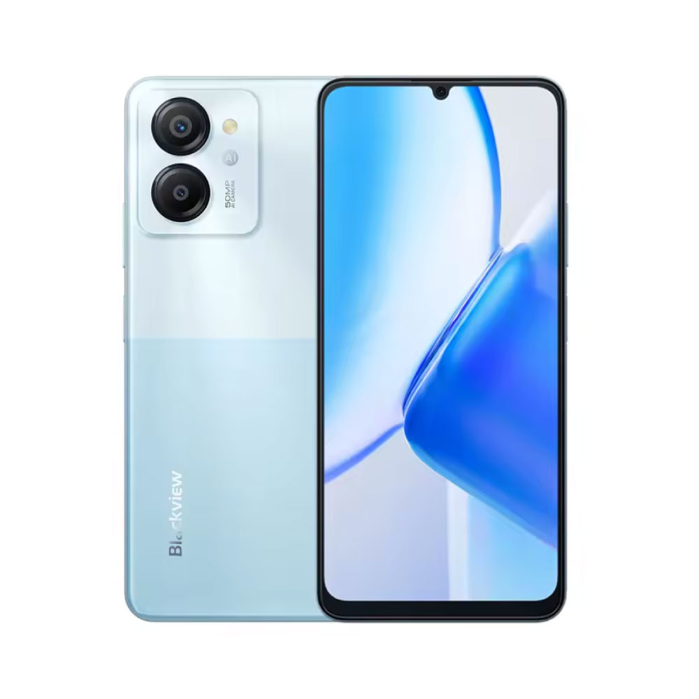 Blackview Color 8 Smartphone - 16 GB RAM - 128 GB Storage - 50 MP Camera - 6000mAh Battery - Blue