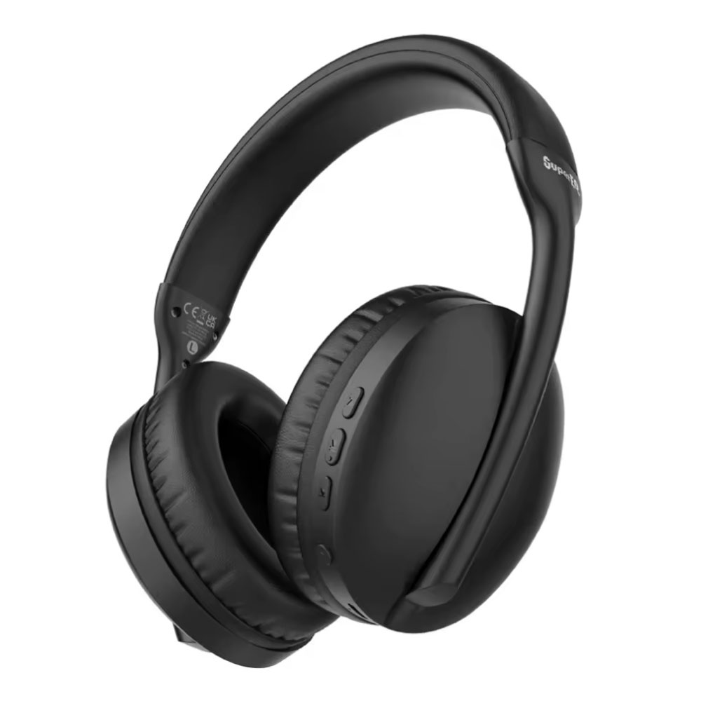 OneOdio Cuffie wireless SuperEQ S6001 - Bluetooth 5.3 / 3.5mm AUX / MicroSD - Nero