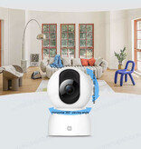 Xiaomi Telecamera di sicurezza 2 - Videocamera WiFi 1440p con rilevamento umano e visione notturna - Bianca