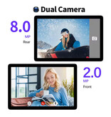 PRITOM TAB 11 Tablet – 10-Zoll-Display – 128 GB Speicher – 2-MP-Kamera – 8000-mAh-Akku – Grau