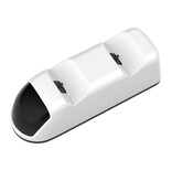 Dobe Estación de carga para mandos de PlayStation 5 - Base de carga dual para PS5/Slim/Pro - Blanco