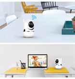 BLKJ Caméra de sécurité YCC365 Plus - WiFi 1620p avec détection de mouvement et vision nocturne - Noire