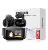 ERAZER Écouteurs sans fil Airs Pro - Écouteurs intra-auriculaires TWS Bluetooth 5.3 - Noir