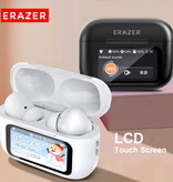 ERAZER Écouteurs sans fil Airs Pro - Écouteurs intra-auriculaires TWS Bluetooth 5.3 - Blanc
