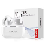 ERAZER Auriculares inalámbricos Airs Pro - Auriculares TWS Bluetooth 5.3 - Blanco