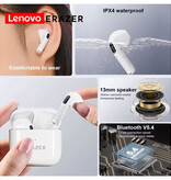 ERAZER Wireless Earbuds - Headphones Earbuds TWS Bluetooth 5.4 - White