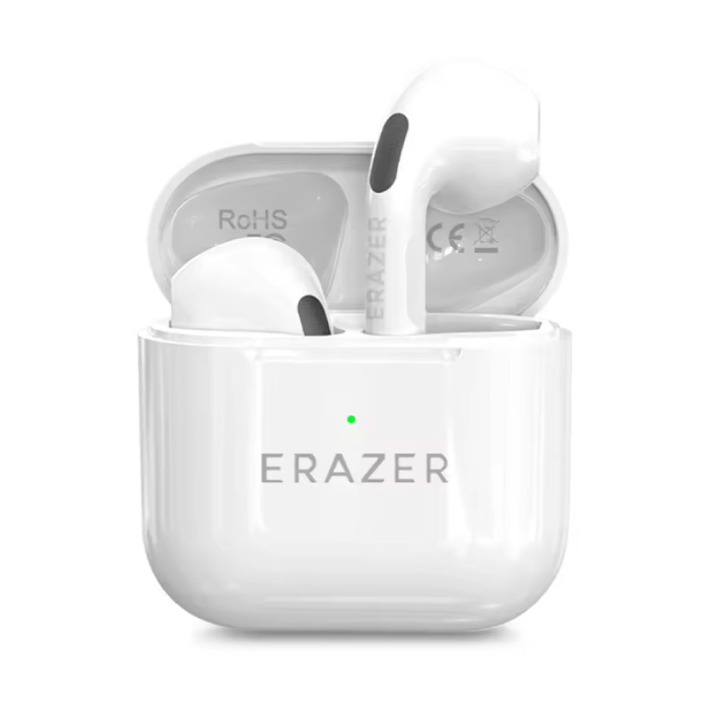 Écouteurs sans fil - Écouteurs intra-auriculaires TWS Bluetooth 5.4 - Blanc