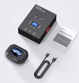 ERAZER Auriculares inalámbricos XP6 - Auriculares TWS con traducción IA - Negros