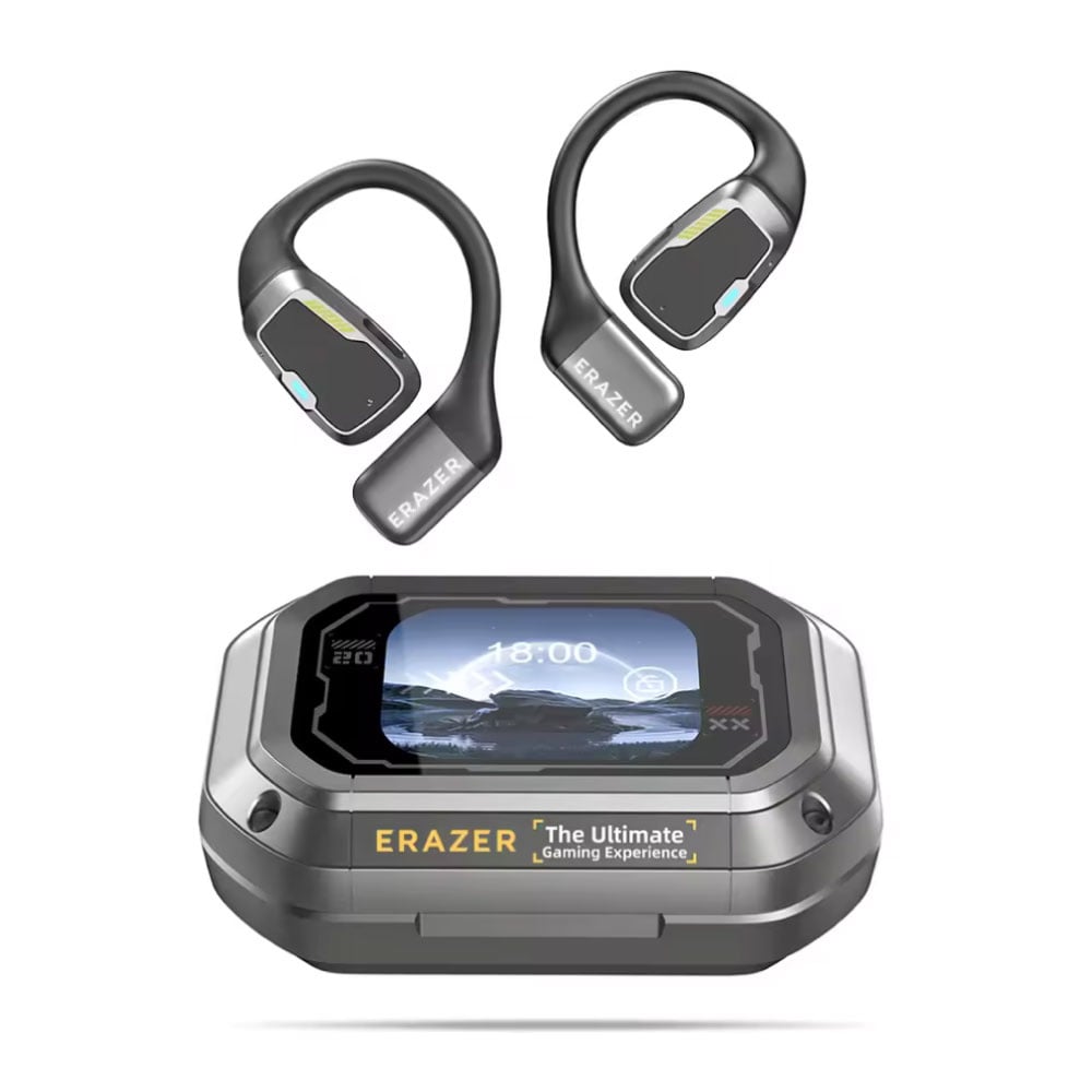 ERAZER Słuchawki bezprzewodowe XP6 – TWS Earbuds AI Translation – szare