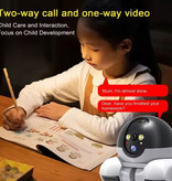 Luxuglow Security Camera 2 - WiFi 1440p Camcorder AI Human Detection Night Vision - White - Copy - Copy