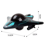 CONUSEA RC-U-Boot mit Kamera – Wasserdichtes FPV-Bootsspielzeug – Schwarz