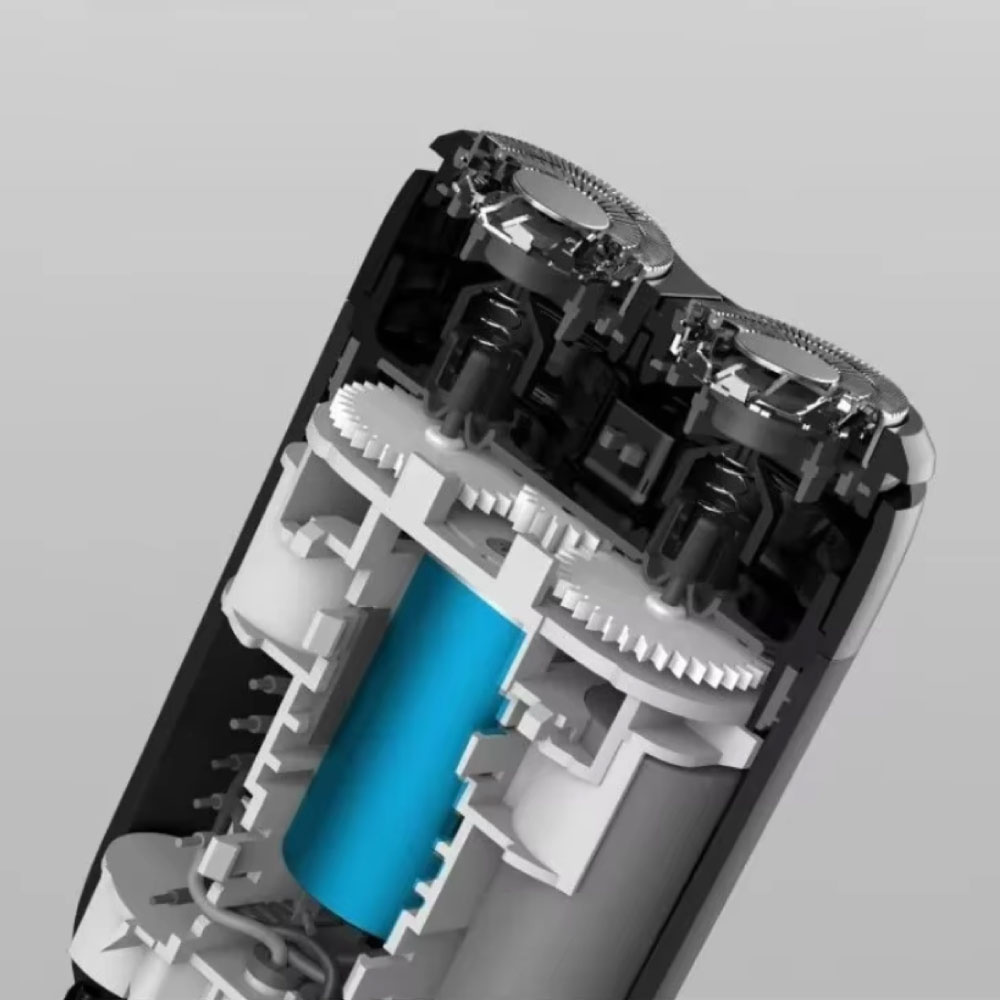 Xiaomi Mi S100 Shaver - Tagliacapelli elettrico senza fili e regolabarba - Nero