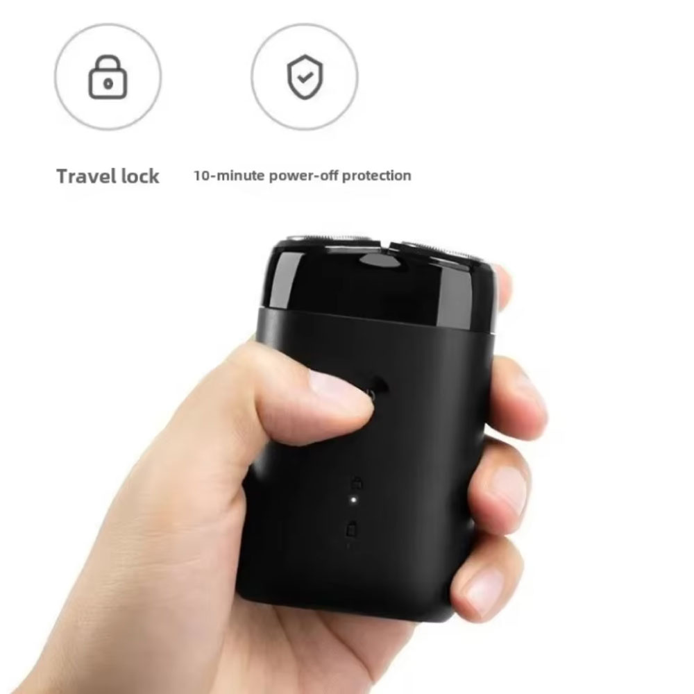 Xiaomi Mi S100 Shaver - Tagliacapelli elettrico senza fili e regolabarba - Nero