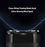 Xiaomi Mi S100 Rasierer – Elektrischer Barttrimmer, kabelloser Rasierer, Haarschneider – Schwarz