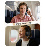 Acer Auriculares inalámbricos OHR205 - Auriculares estéreo HiFi con Bluetooth 6.0 - Negros