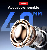 Lenovo Auriculares inalámbricos Thinkplus TH53 - Auriculares Bluetooth 5.4 - Negros