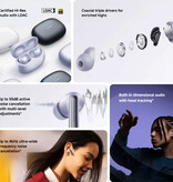 Xiaomi Redmi Buds 6 Pro Draadloze Oortjes - Koptelefoon Oordopjes TWS Bluetooth 5.3 - Wit