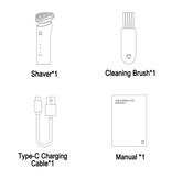 Xiaomi Mijia S500 Shaver - Electric Beard Trimmer Cordless Shaver Clipper - Black