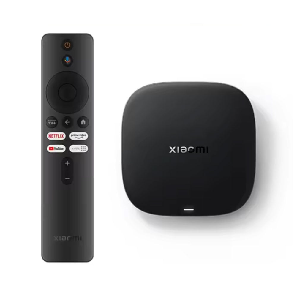 Xiaomi Boîtier TV Mi TV Box S 3e génération - Lecteur multimédia avec Google TV/Chromecast - Android Kodi Netflix - 2 Go de RAM - 32 Go de stockage