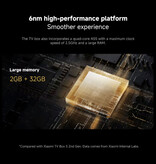 Xiaomi Mi TV Box S 3. generacji – odtwarzacz multimedialny z Google TV/Chromecast – Android Kodi Netflix – 2 GB RAM – 32 GB pamięci masowej