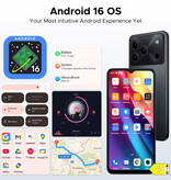 Doogee Note 56 Smartphone - 3 GB RAM - 64 GB Opslag - 8 MP Camera - 6150mAh Batterij - Wit