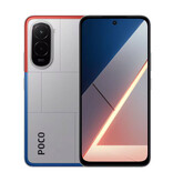 POCO Smartphone M7 - 8 Go de RAM - 256 Go de stockage - Appareil photo 50 MP - Batterie 7000 mAh - Argent