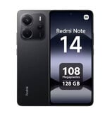Xiaomi Redmi Note 14 (4G) Smartphone - 6 GB de RAM - 128 GB de almacenamiento - Cámara de 108 MP - Batería de 5500 mAh - Negro