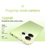 Xiaomi Smartfon Redmi Note 14 (4G) – 6 GB RAM – 128 GB pamięci masowej – aparat 108 MP – bateria 5500 mAh – zielony