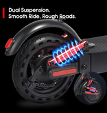 HX Monopattino elettrico pieghevole D06 - Smart E Scooter - 350W - 25 km/h - Nero