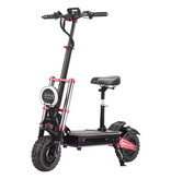 BOYUEDA Patinete eléctrico plegable S5 - Smart E-Step - 6000 W - 38 Ah - Negro