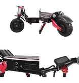 BOYUEDA Patinete eléctrico plegable S5 - Smart E-Step - 6000 W - 38 Ah - Negro